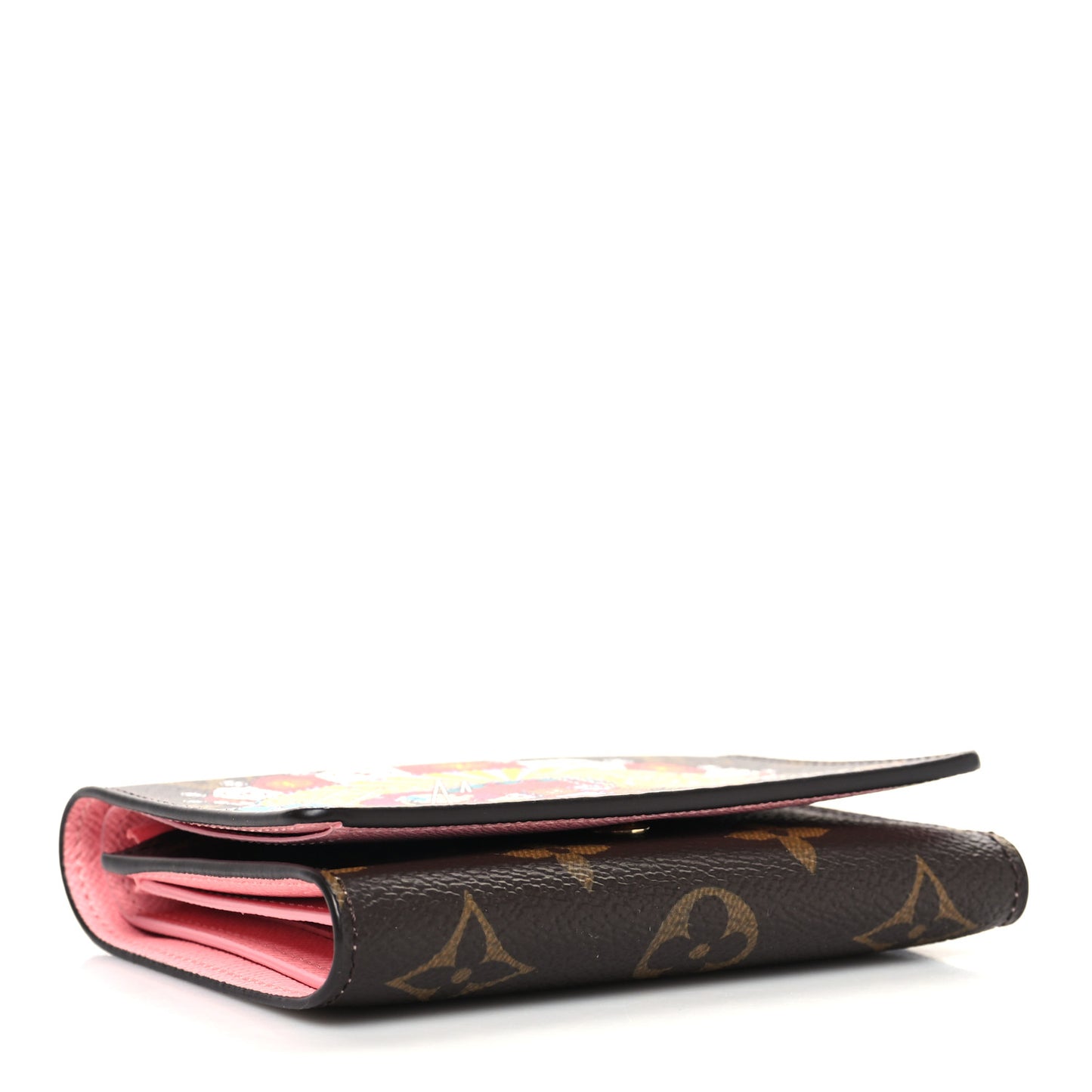 Monogram 2020 Christmas Animation Swing Ride Victorine Wallet Pink Poppy