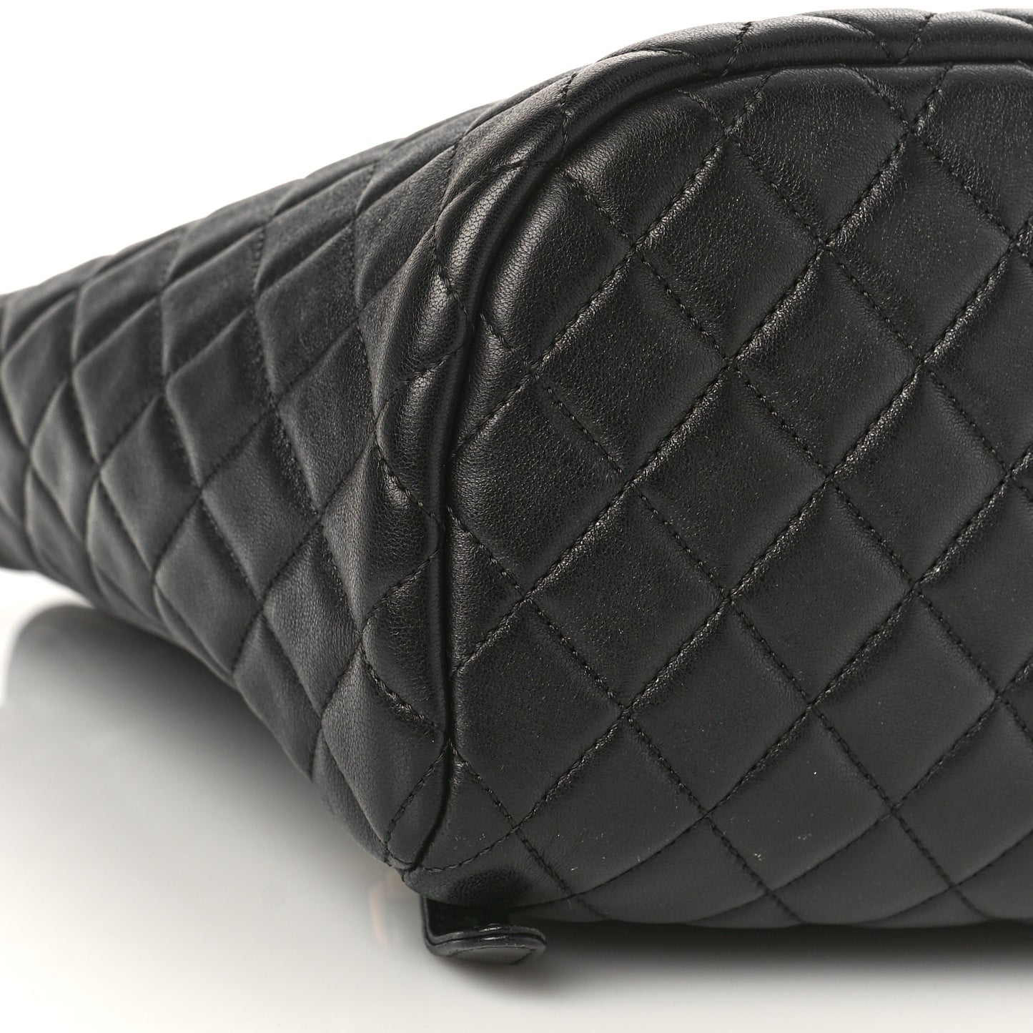 Lambskin Quilted Large Urban Spirit Backpack Black