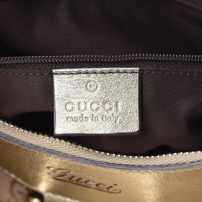 Gucci Monogram Large D Gold Hobo Gold 6 of 10