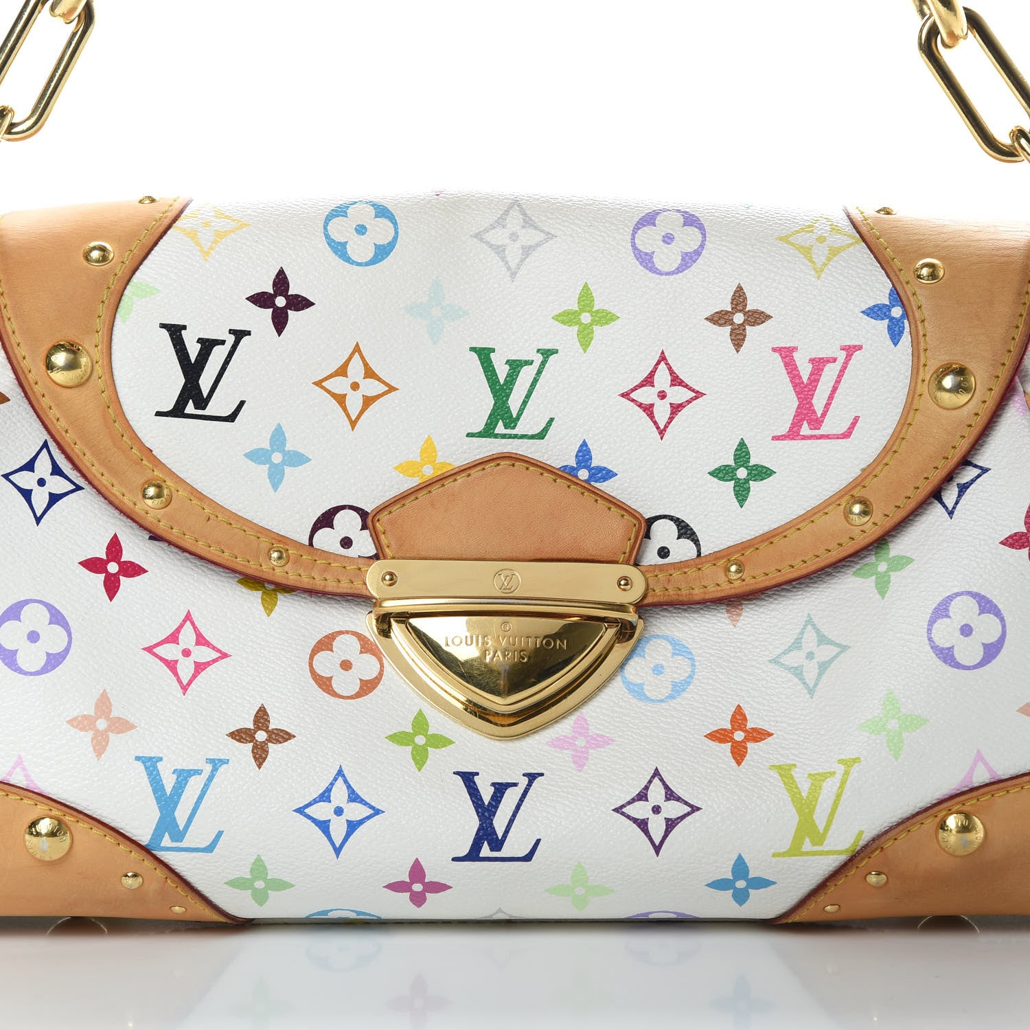 Louis Vuitton Monogram Multicolor Beverly MM White 7 of 16