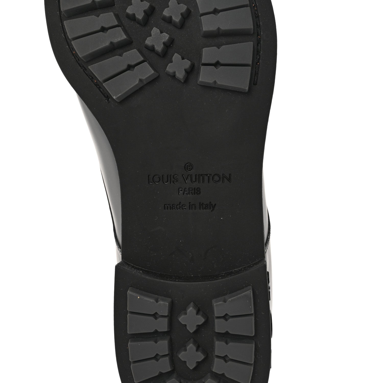 Louis Vuitton Calfskin Mens Vendome Flex Derby 9 Black 6 of 11