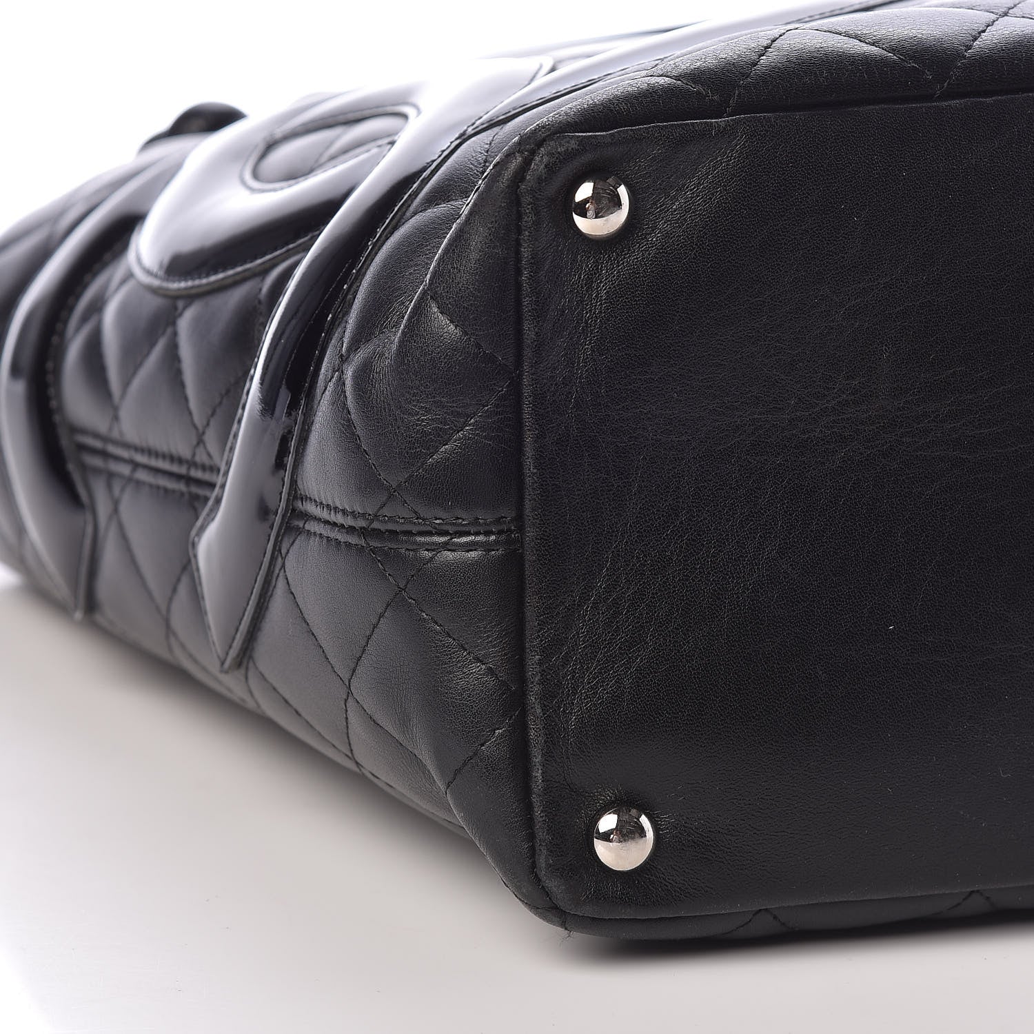 Chanel Calfskin Quilted Medium Cambon Tote Black 9 of 15
