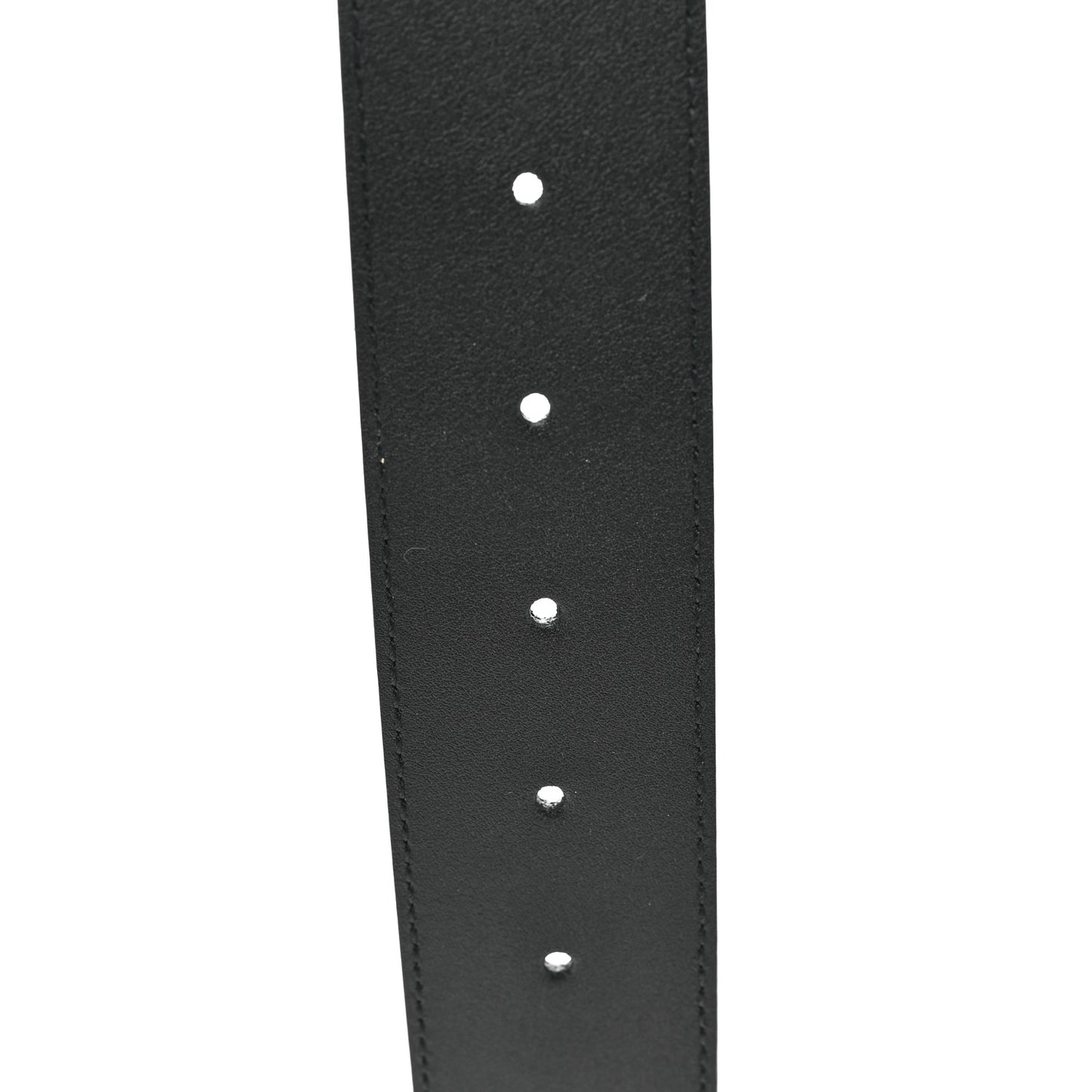 Textured Calfskin Double G 40mm Belt 95 38 Black