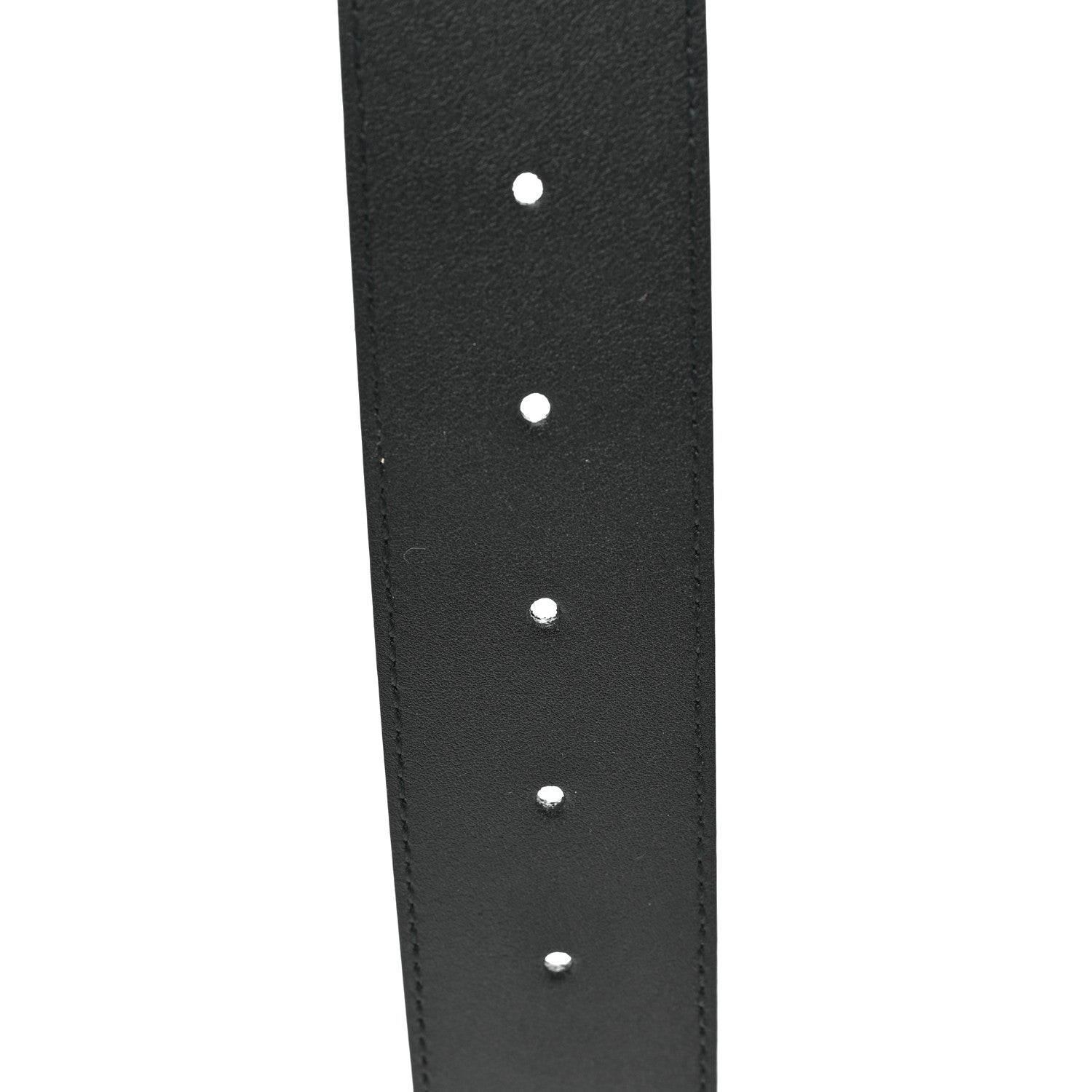 Gucci Textured Calfskin Double G 40mm Belt 95 38 Black 4 of 4