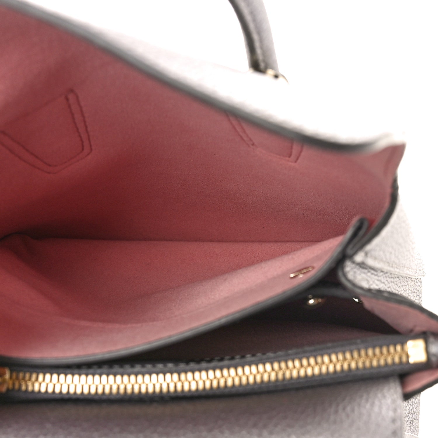 MCM Metallic Grained Calfskin Mini Milla Tote Spike Silver 5 of 9