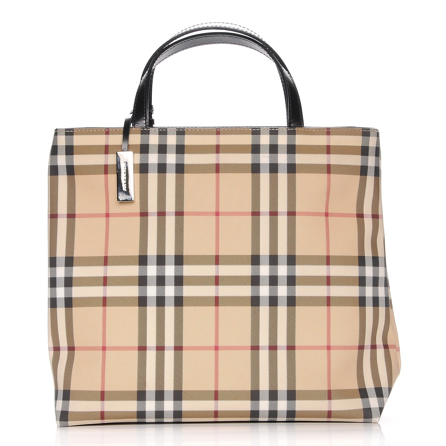 Burberry House Check Medium Tote Black 2 of 12