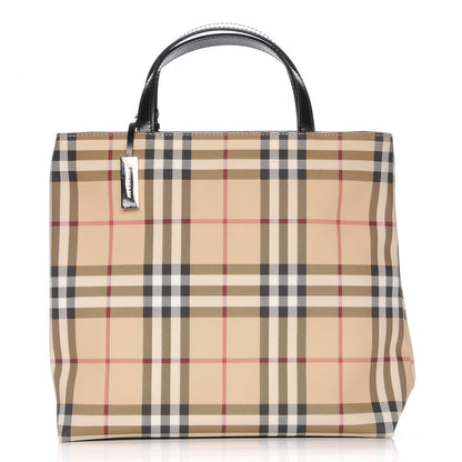 Burberry House Check Medium Tote Black 2 of 12
