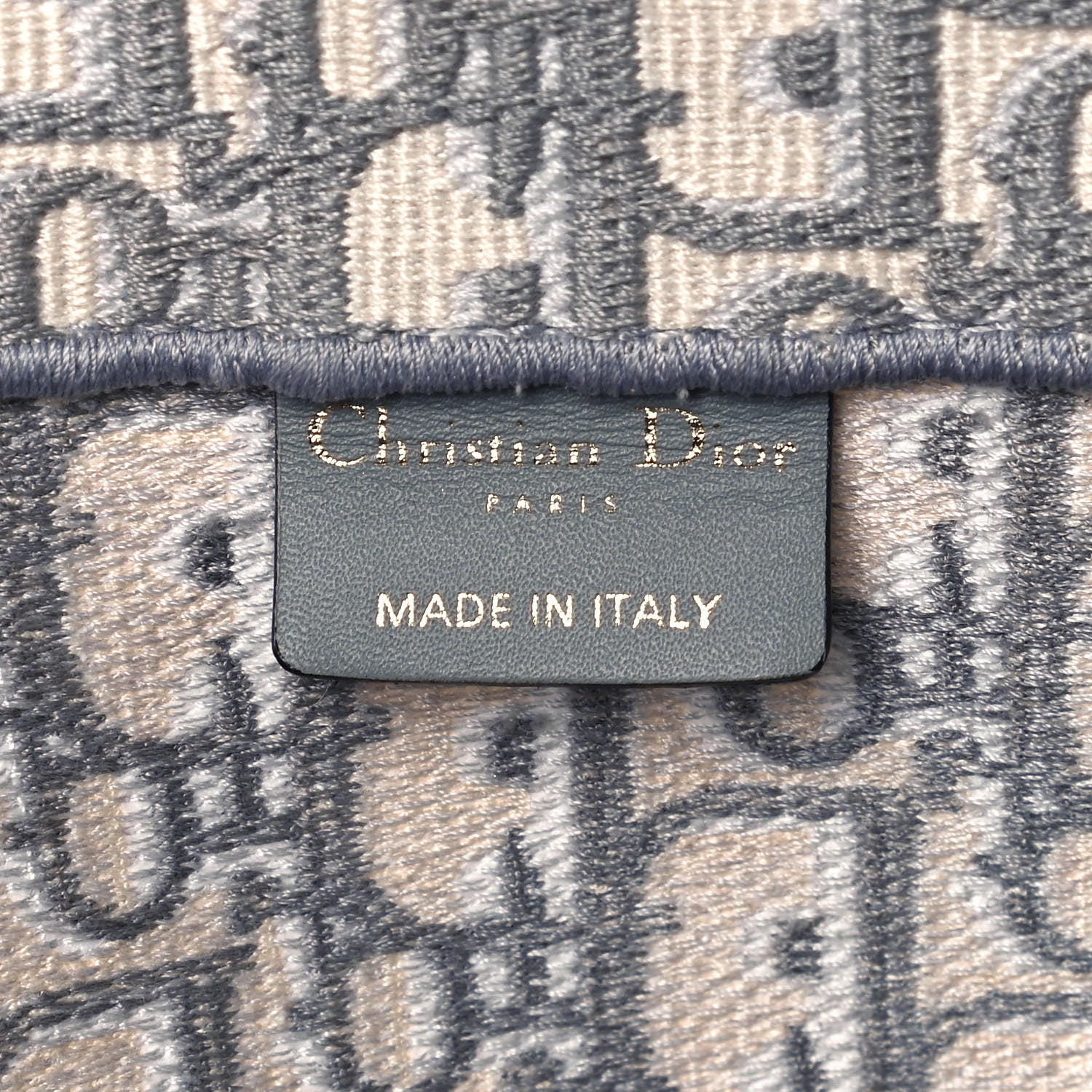 Christian Dior Oblique Large Book Tote Grey 6 of 12