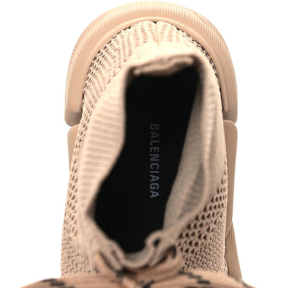 Balenciaga Technical 3D Recycled Knit Womens Speed 2.0 Lace Up Sneakers 36 Monocolor Beige 7 of 7