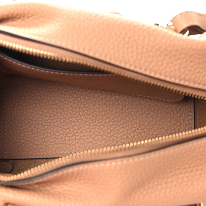 Delvaux Taurillon Soft Mini Cool Box Satchel Latte 5 of 11
