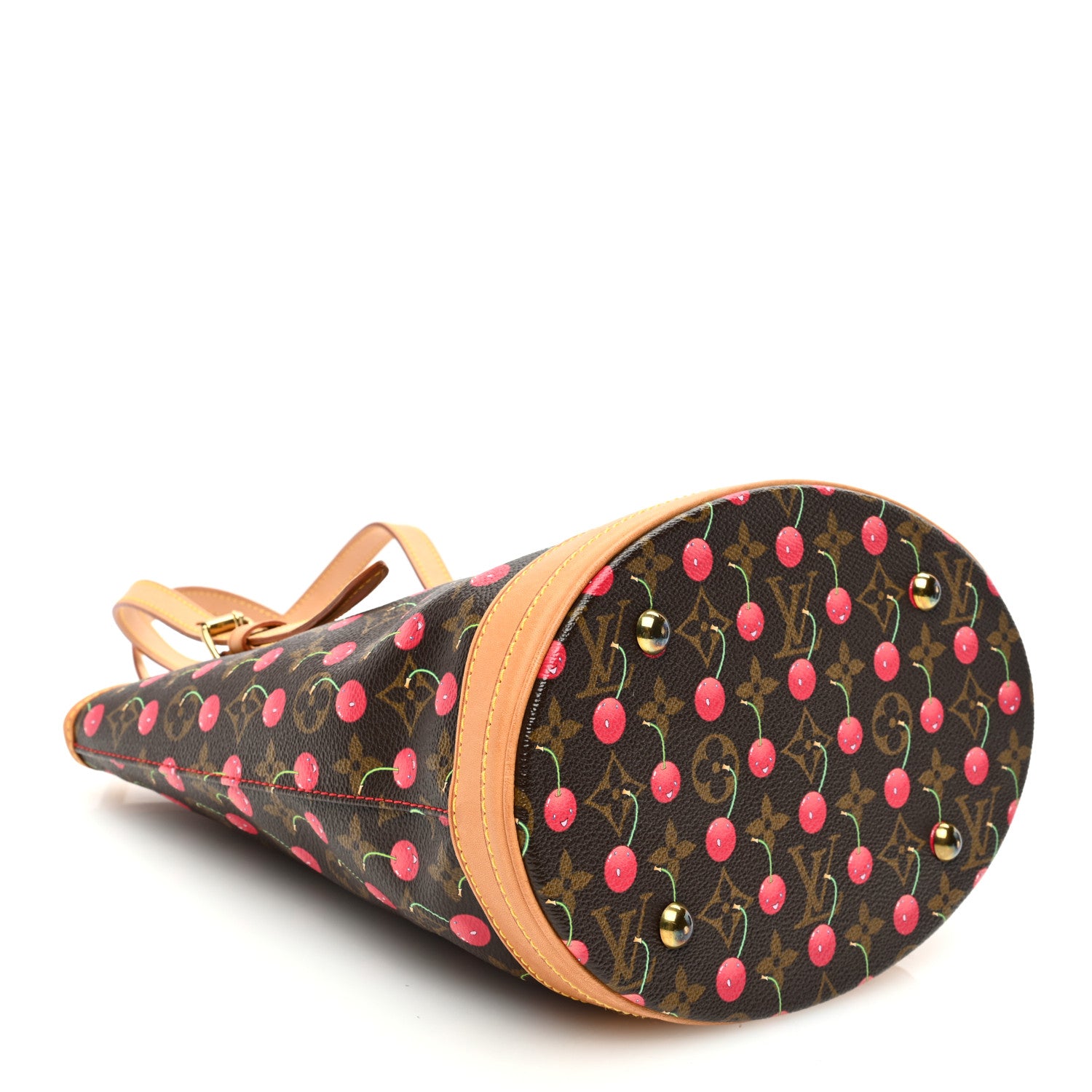 Louis Vuitton Monogram Cerises Bucket Bag 4 of 9