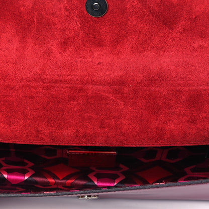 Gucci Patent Romy Clutch Red 8 of 11