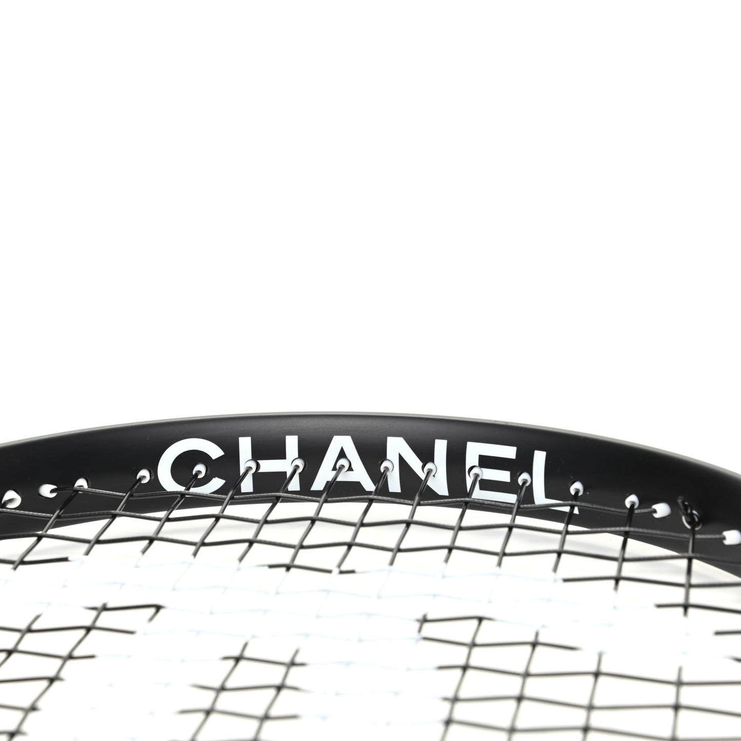 Tennis Racquet and Nylon Quilted Cover Black