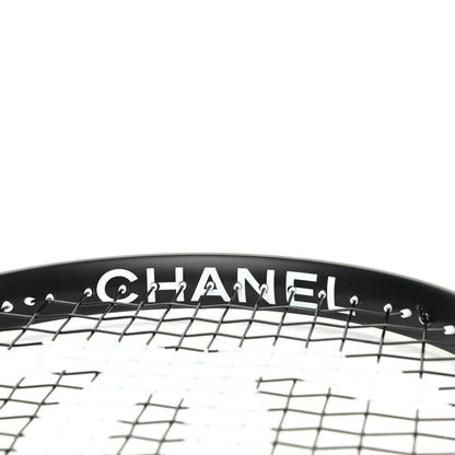 Chanel Tennis Racquet and Nylon Quilted Cover Black 5 of 5