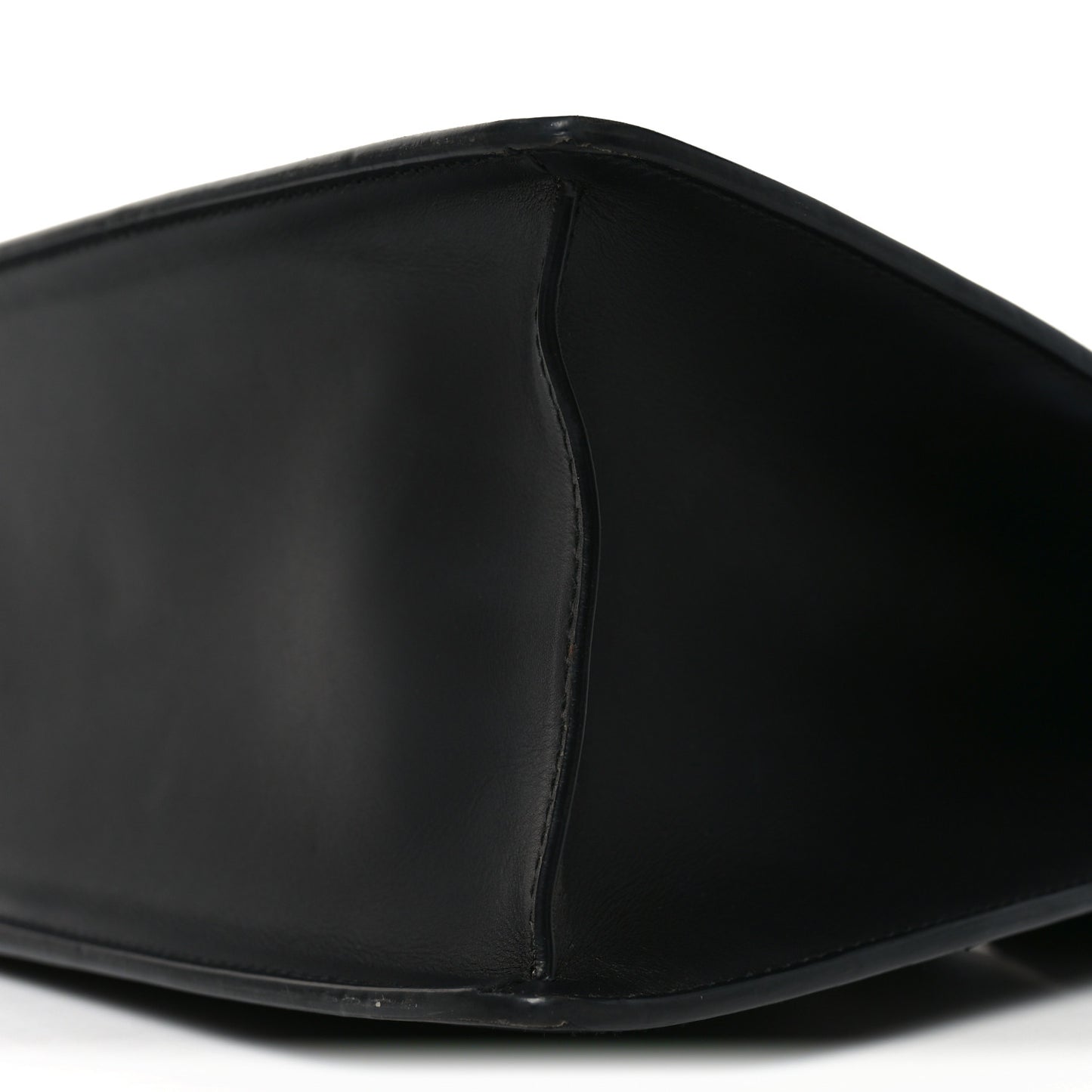 Calfskin Medium Sylvie Top Handle Bag Black