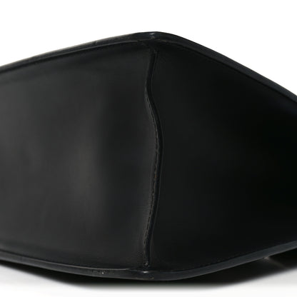 Gucci Calfskin Medium Sylvie Top Handle Bag Black 9 of 9