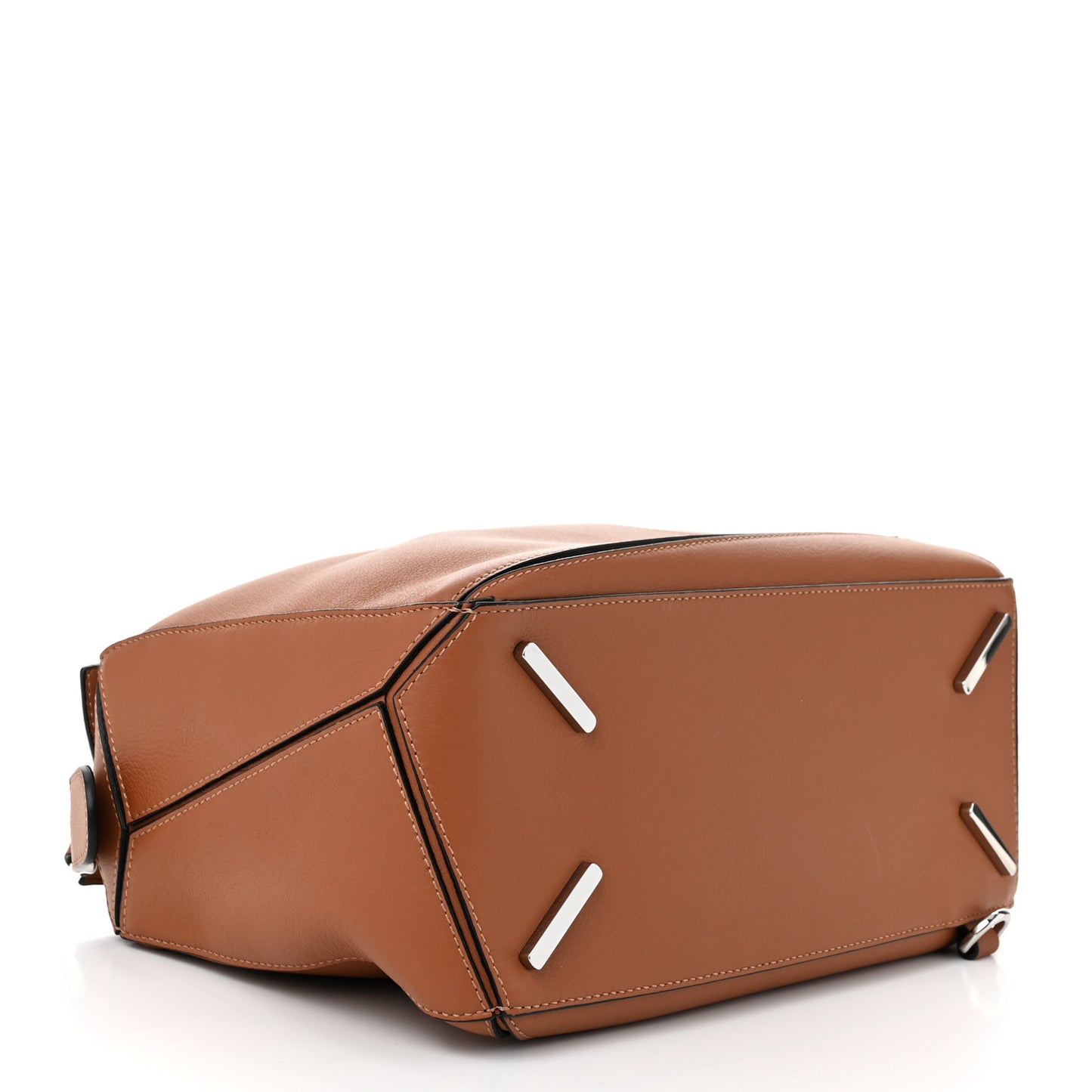 Calfskin Medium Puzzle Bag Tan