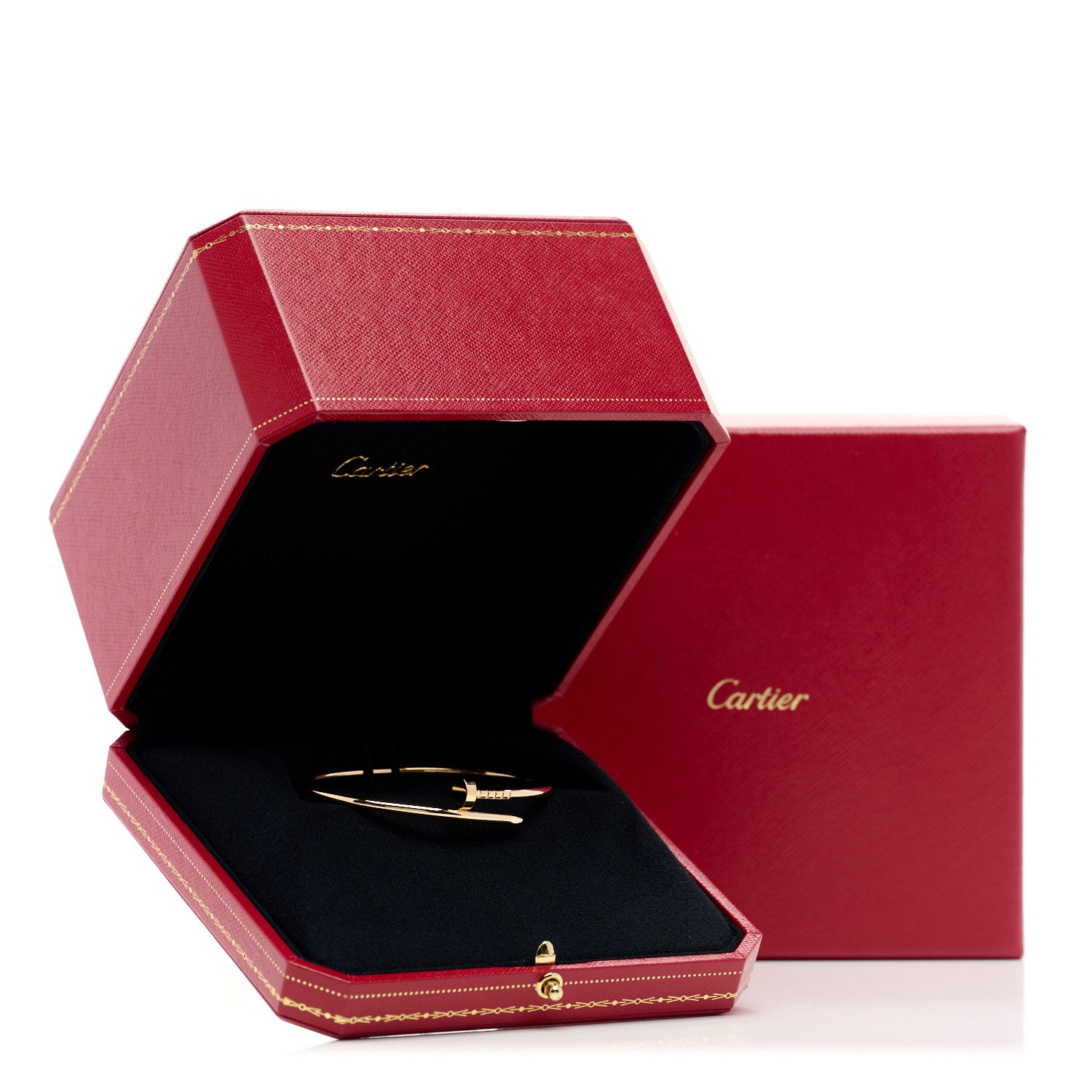 Cartier 18K Yellow Gold Small Juste Un Clou Bracelet 17 6 of 6