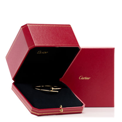 Cartier 18K Yellow Gold Small Juste Un Clou Bracelet 17 6 of 6