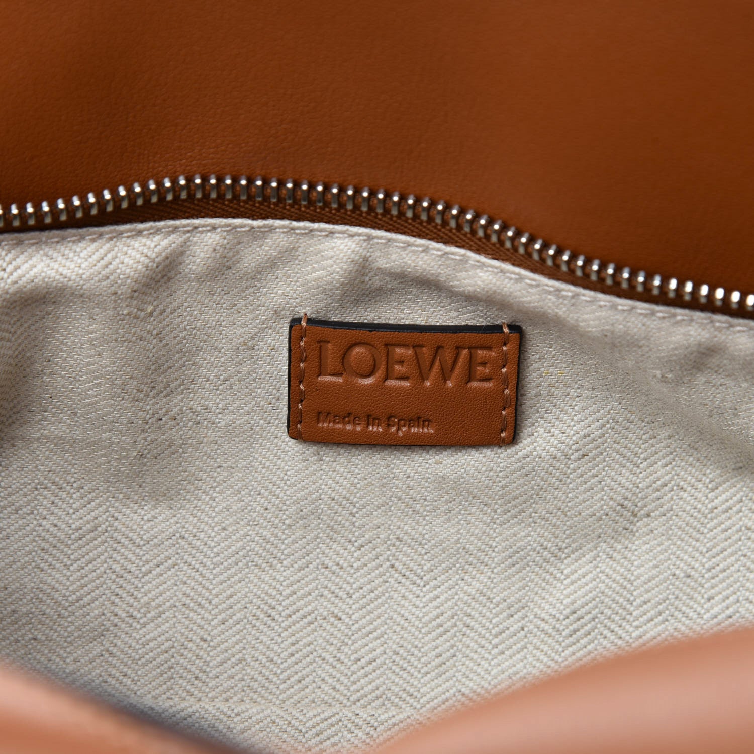 Loewe Calfskin Medium Puzzle Bag Tan 8 of 10