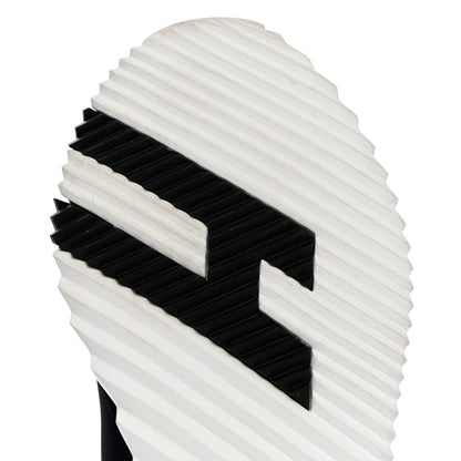 Hermes Technical Jersey Suede Goatskin Bouncing Sneakers 36 Black White 8 of 14