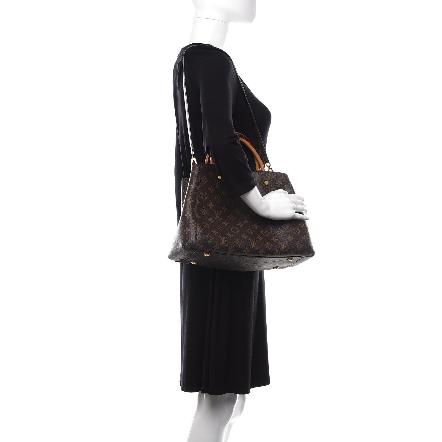 Louis Vuitton Monogram Montaigne MM 2 of 12