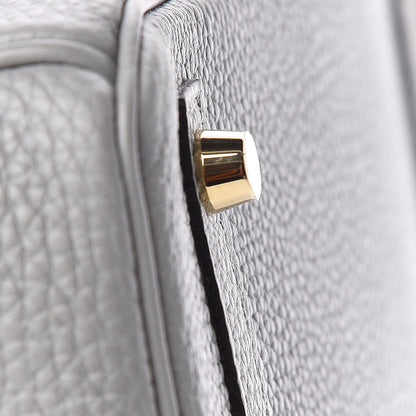 Hermes Togo Birkin 30 Gris Mouette 28 of 34