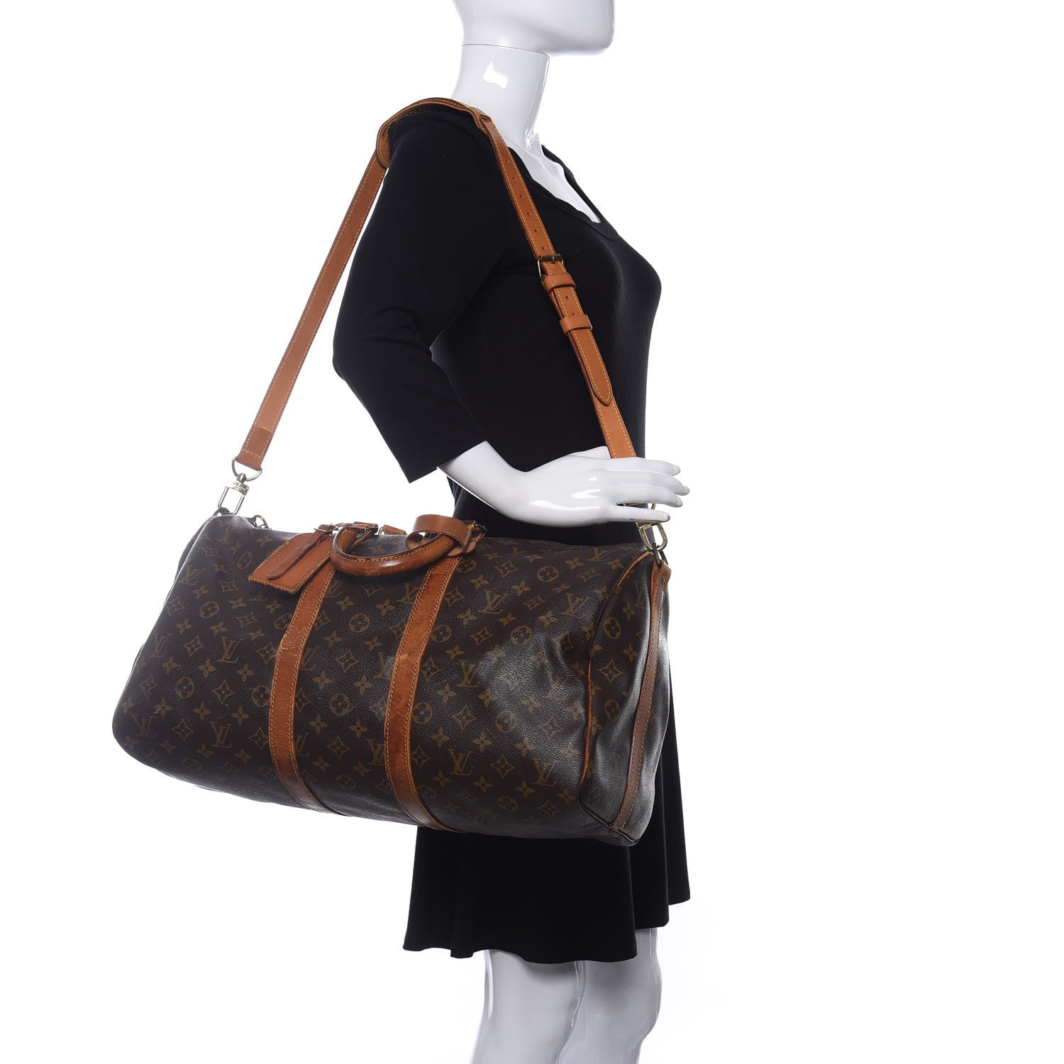 Louis Vuitton Monogram Keepall Bandouliere 45 2 of 11