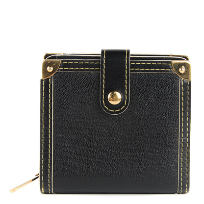 Louis Vuitton Suhali Compact Zipped Wallet Black 1 of 7