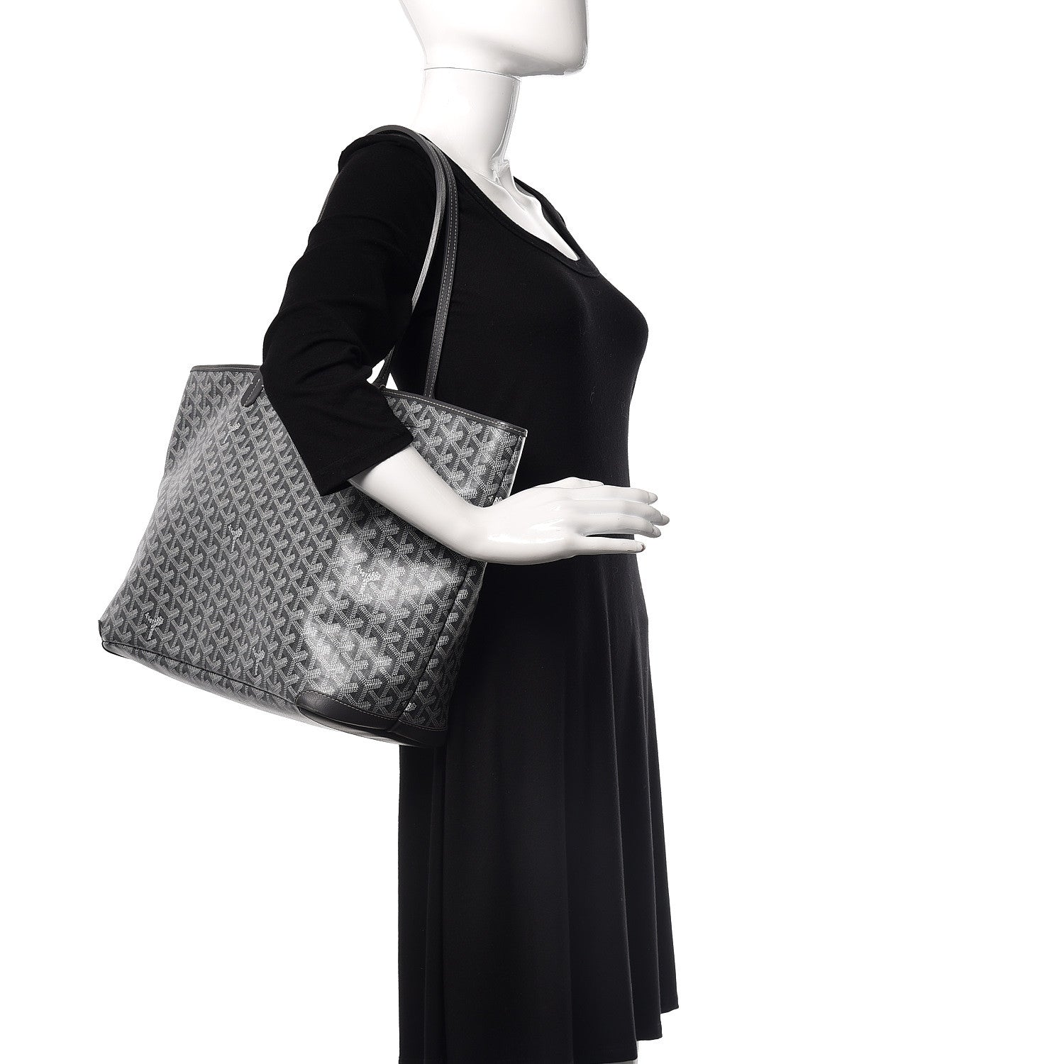 Goyard Goyardine Artois MM Grey 2 of 9