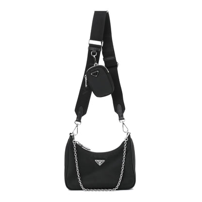 Prada Nylon Re-Edition 2005 Shoulder Bag Black 1 of 12