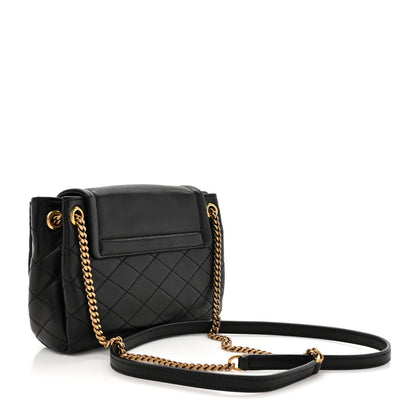 Saint Laurent Lambskin Quilted Monogram Mini Nolita Black 3 of 10