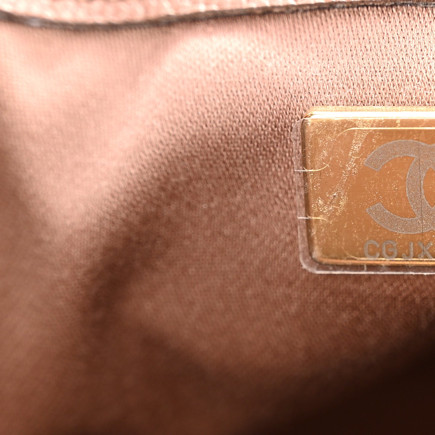 Caviar Quilted Small Chanel 25 Handbag Brown