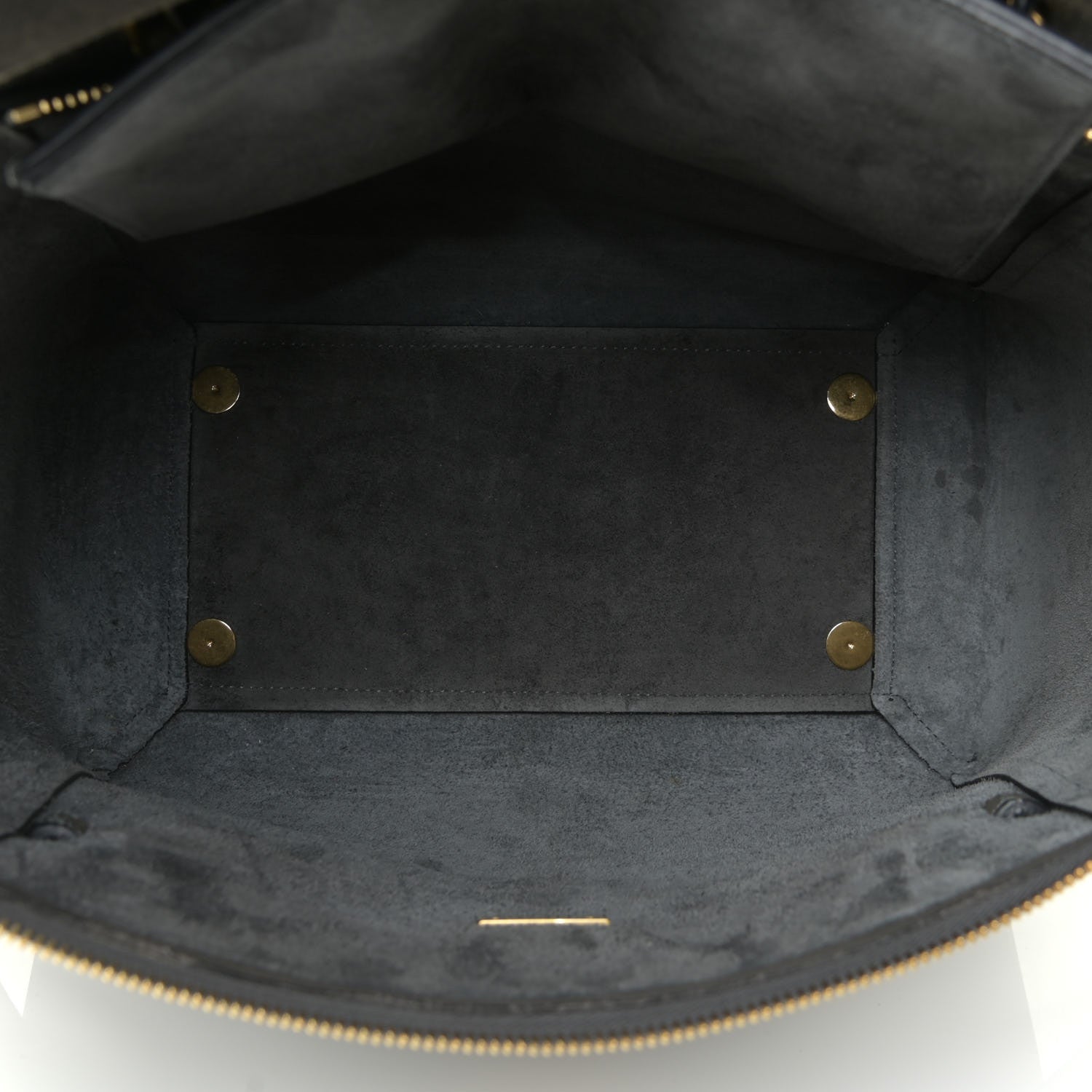 Celine Grained Calfskin Small Belt Bag Grey 5 of 17