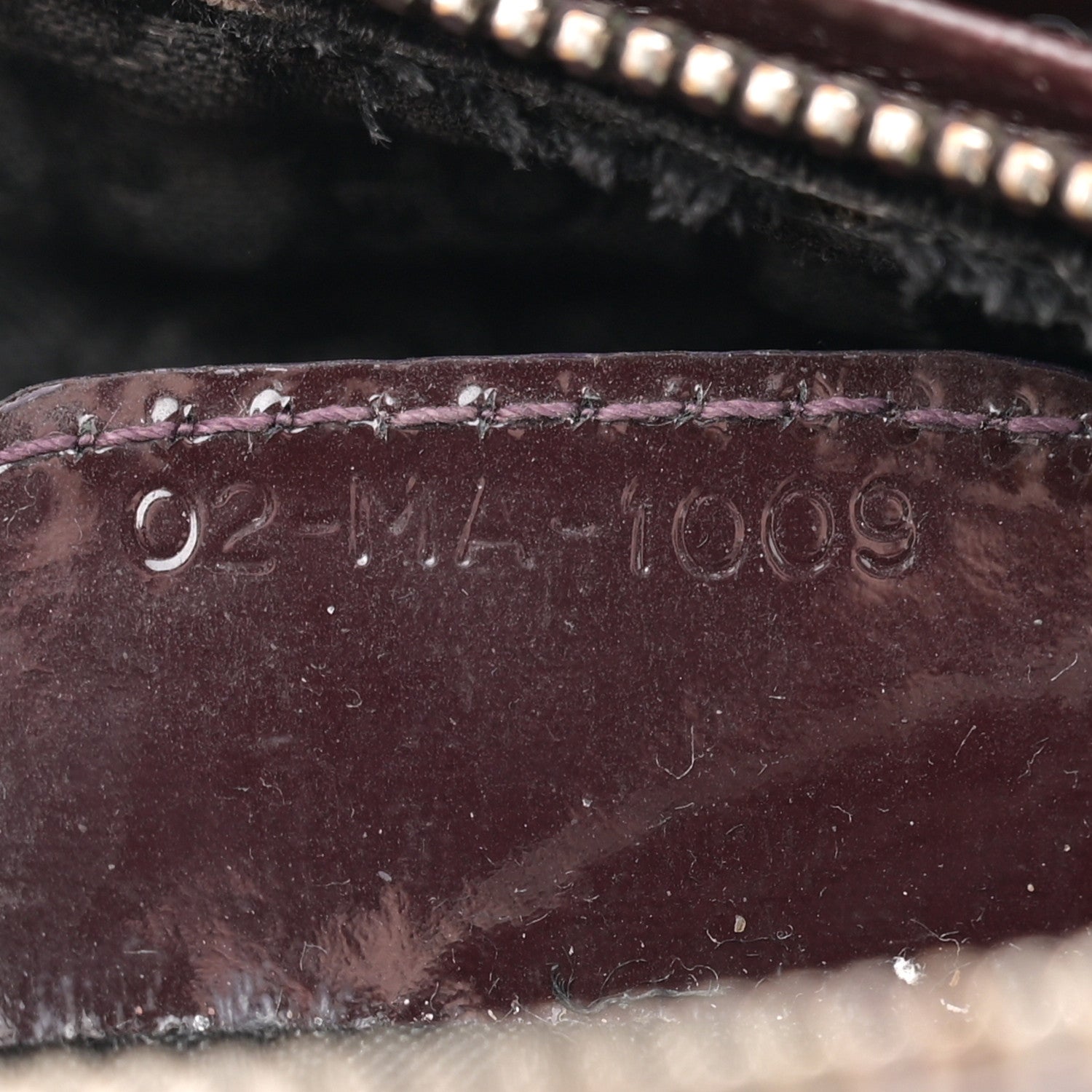 Christian Dior Patent Cannage Medium Lady Dior Burgundy Red 7 of 10