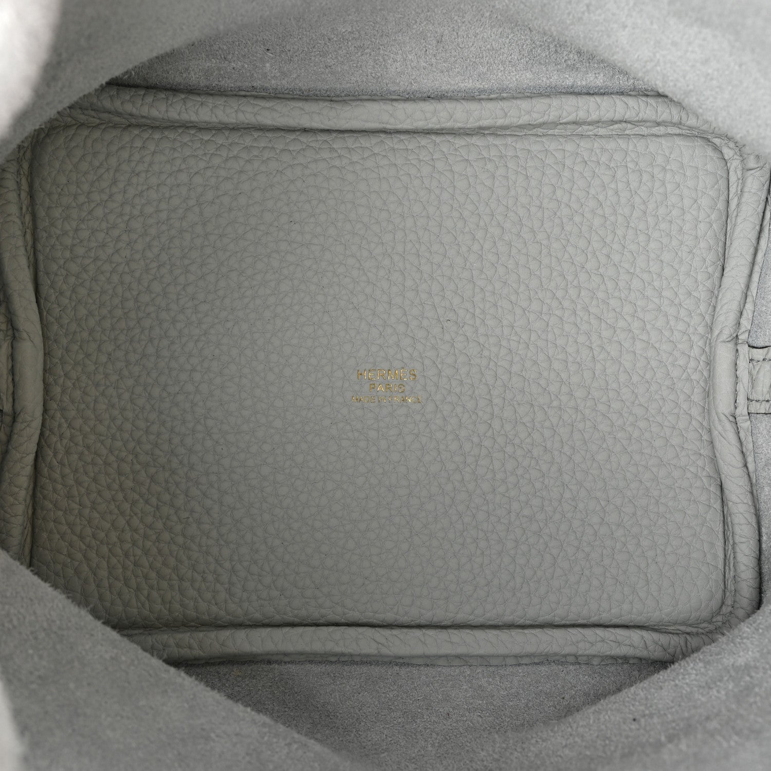 Hermes Taurillon Clemence Picotin Lock 18 PM Bleu Pale 5 of 9