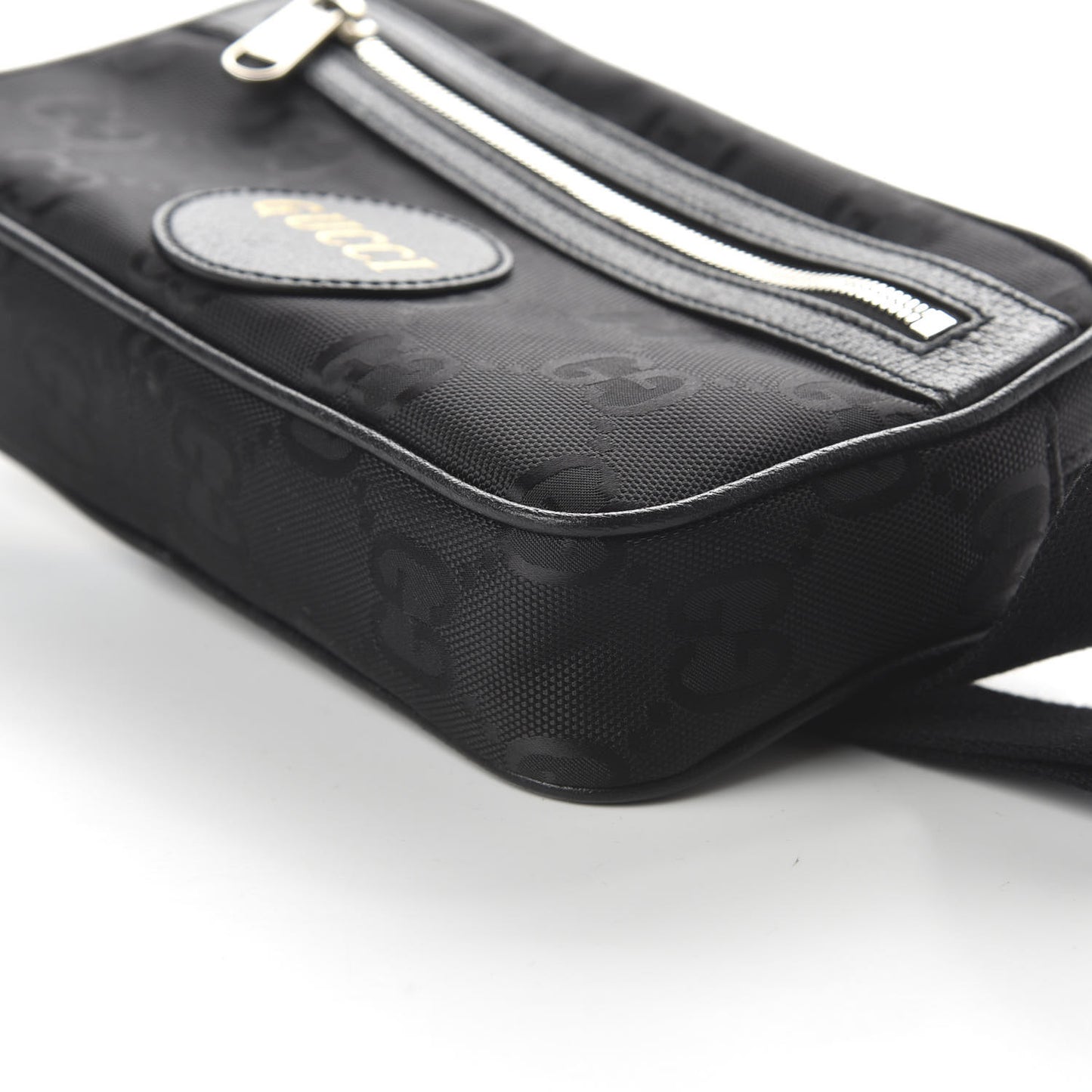 Econyl Nylon Monogram Off The Grid Belt Bag Black