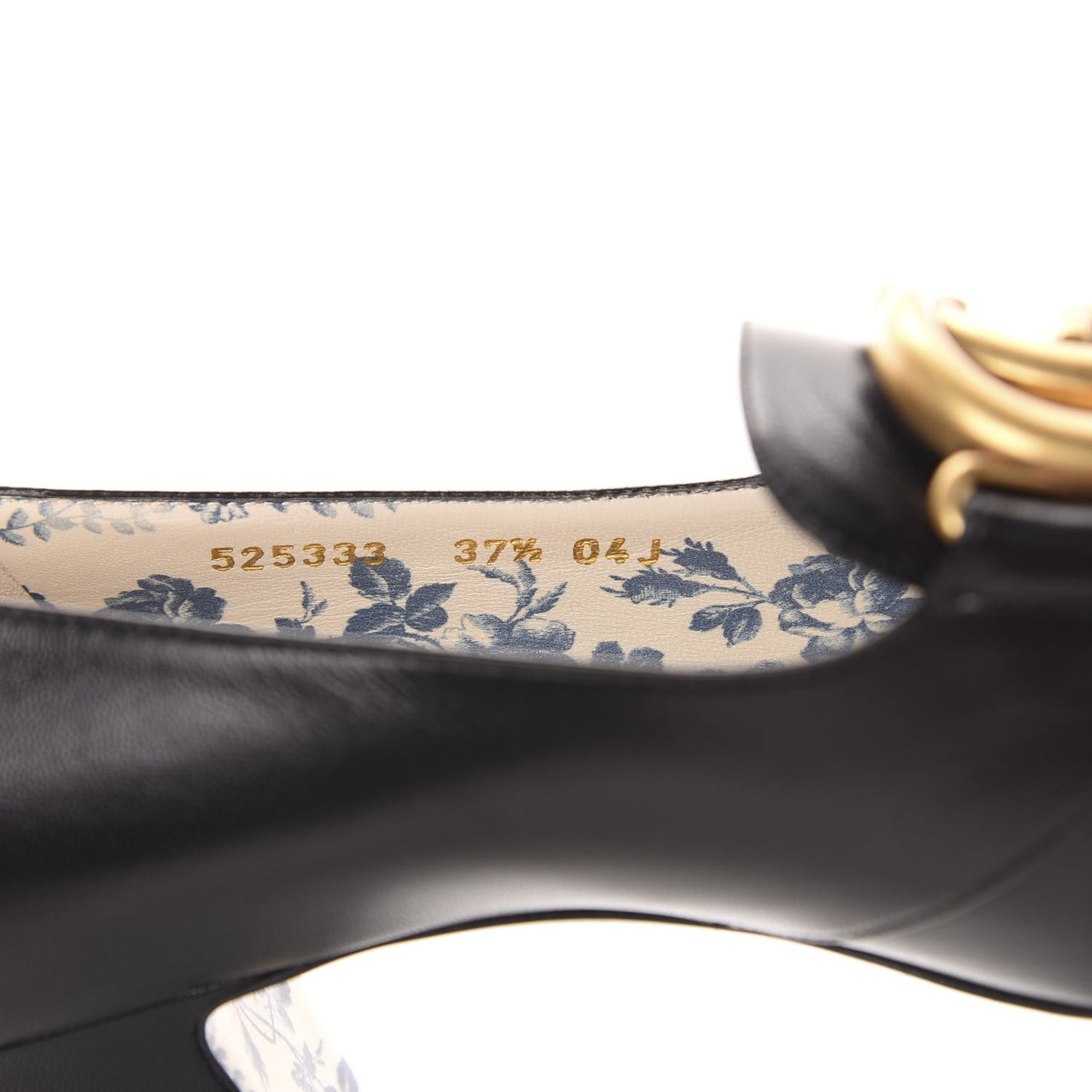 Malaga Kid GG Victoire 55mm Loafer Pumps 37.5 Black