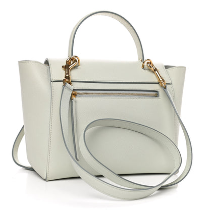 Celine Grained Calfskin Micro Belt Bag Baby Blue 2 of 4