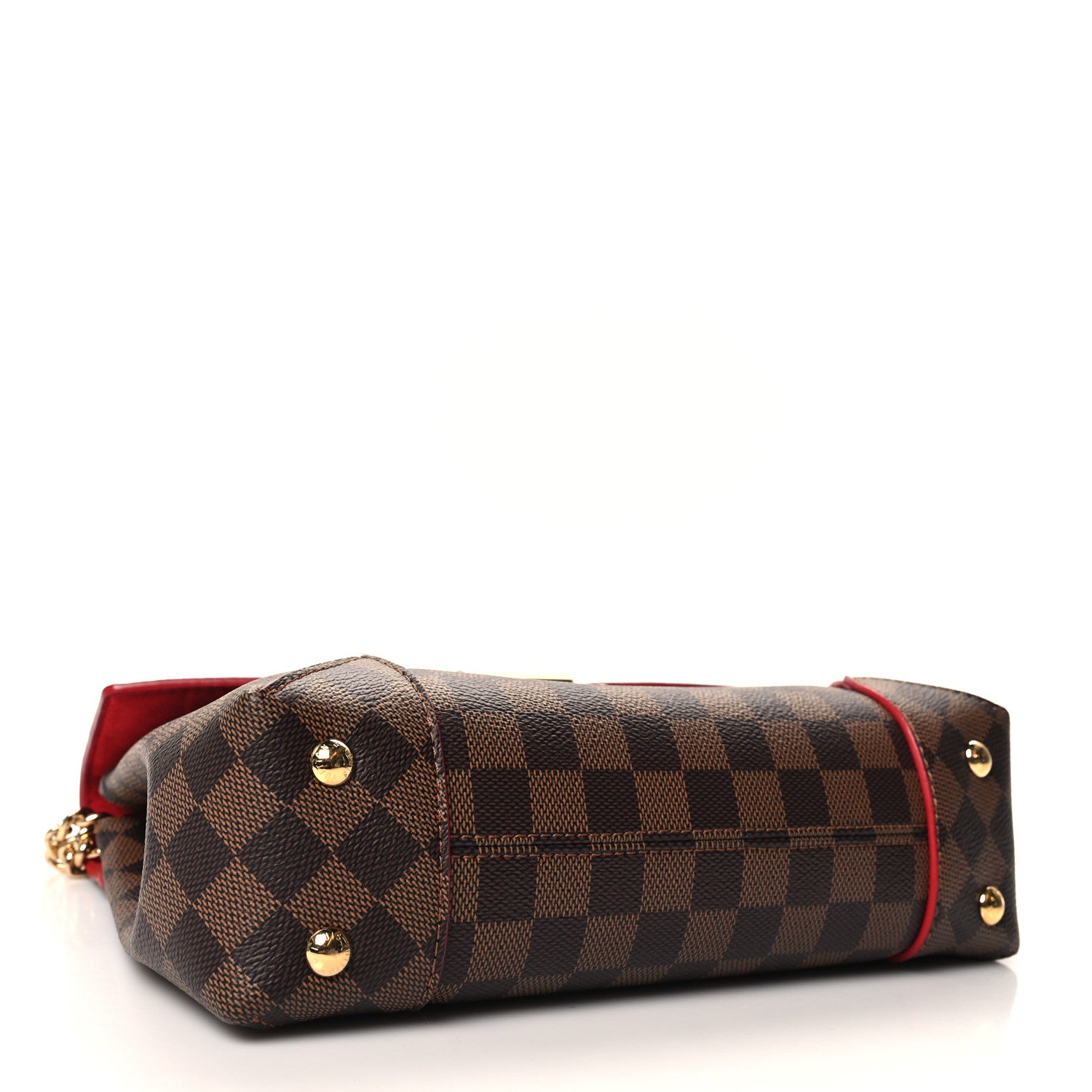 Louis Vuitton Damier Ebene Caissa Clutch Cherry 4 of 9
