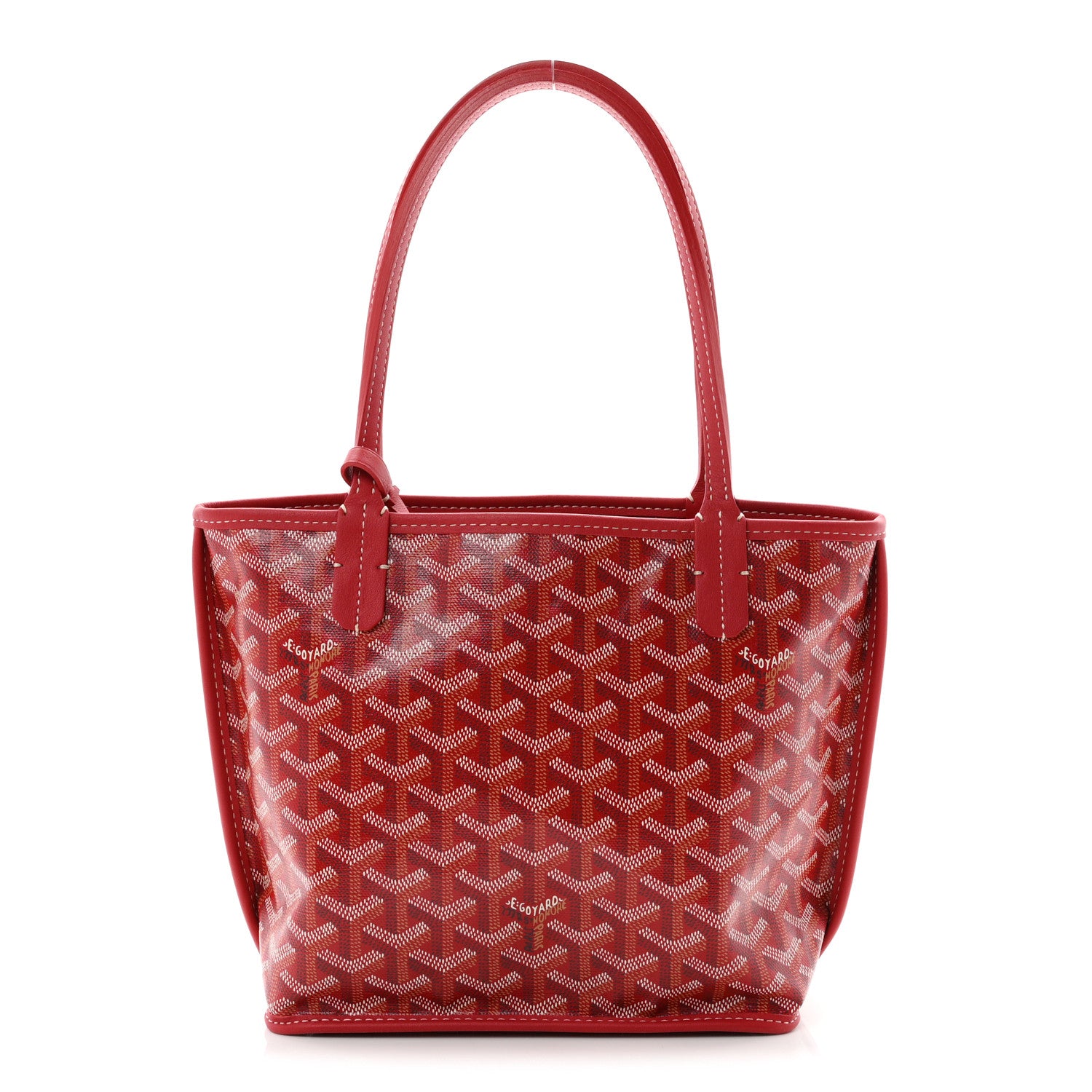 Goyard Goyardine Reversible Mini Anjou Red 1 of 18