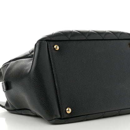 Chanel Caviar Quilted Petit Timeless Tote PTT Black 10 of 15