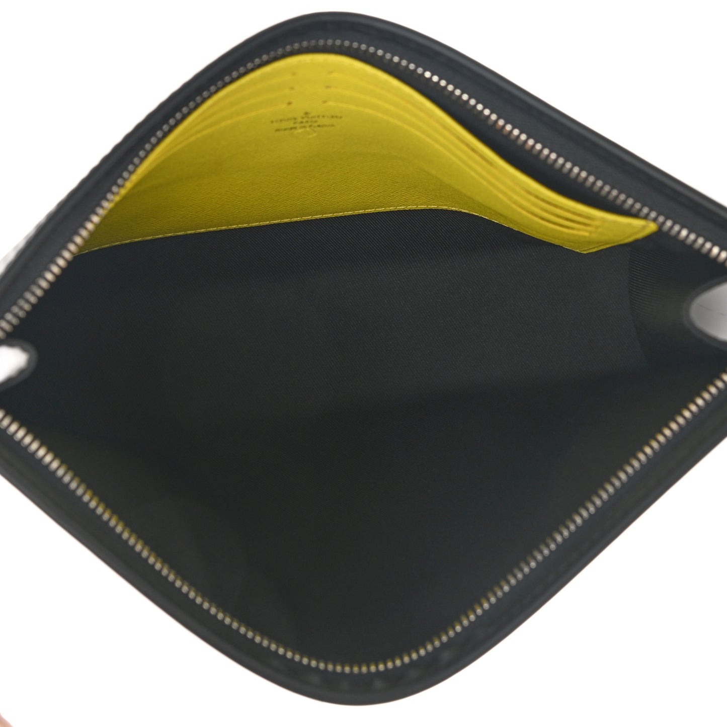 Damier Graphite Pochette Voyage MM Yellow