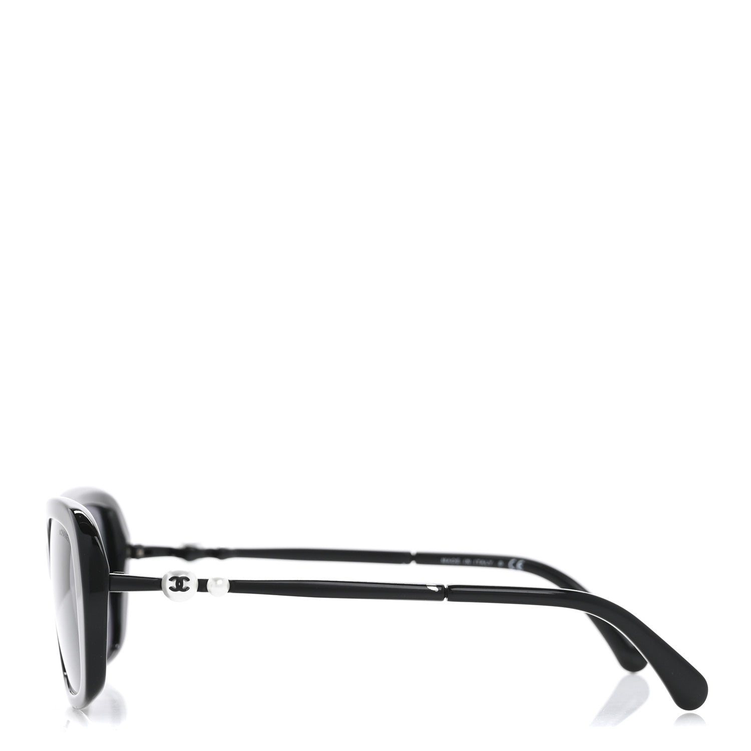 Chanel Pearl Square Polarized Sunglasses 5427-H-A Black 3 of 8