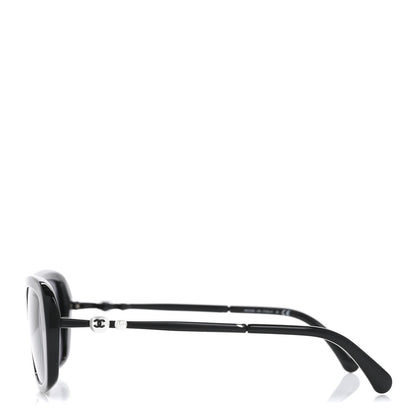 Chanel Pearl Square Polarized Sunglasses 5427-H-A Black 3 of 8