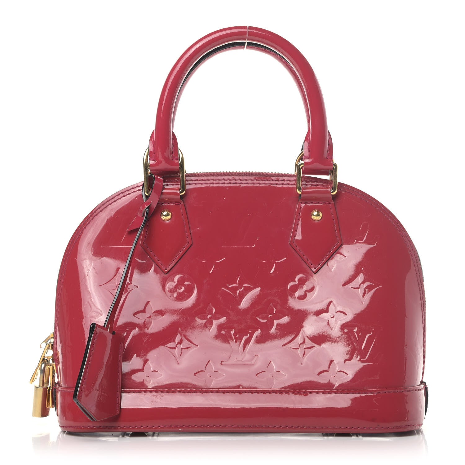 Louis Vuitton Vernis Alma BB Rose Indien 1 of 5