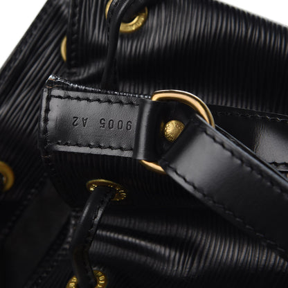Louis Vuitton Epi Petit Noe Black 7 of 15