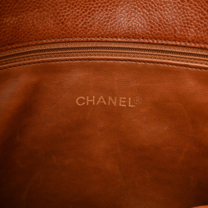 Chanel Caviar Flap Shoulder Bag Brown 7 of 15