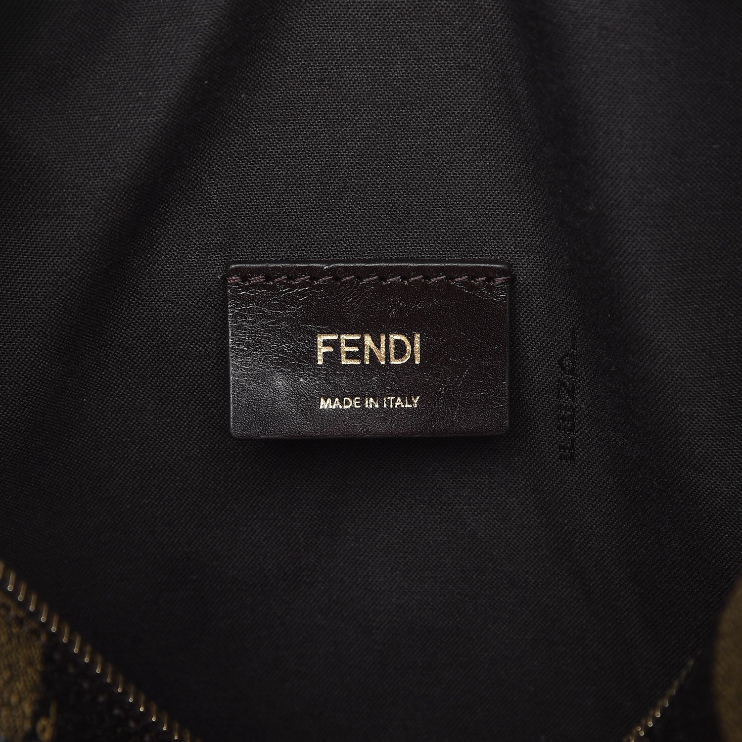 Fendi Pequin Spalmati Vitello Flamingo Small Boston Tobacco Blue Neon 7 of 8