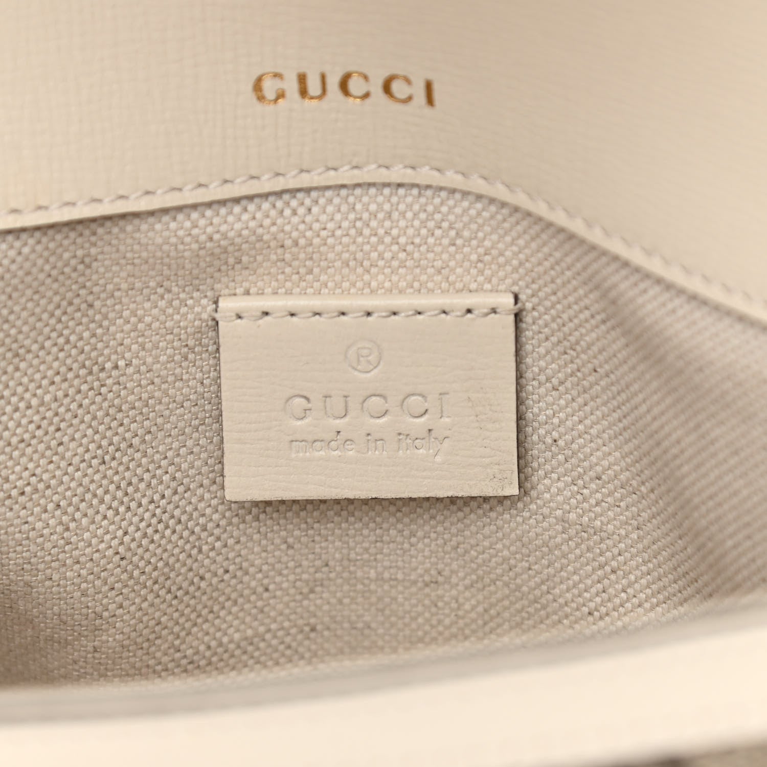 Gucci GG Supreme Monogram Web Mini Horsebit 1955 Shoulder Bag Beige Mystic White 5 of 12